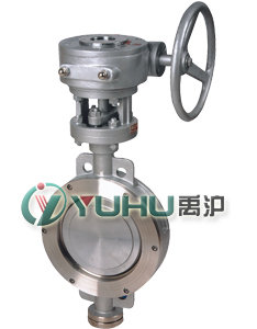 D373W三偏心對(duì)夾蝶閥（不銹鋼材質(zhì)）