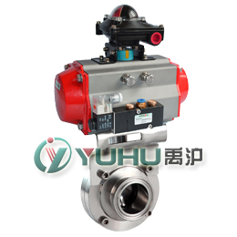 D681F衛(wèi)生級(jí)氣動(dòng)蝶閥（快裝氣動(dòng)蝶閥）